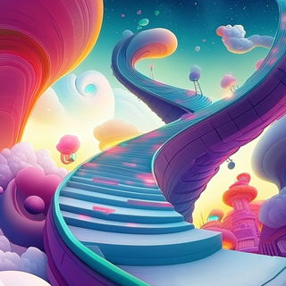 Mizukami Paper School style, Midjourney V6.1: abstract 3D render