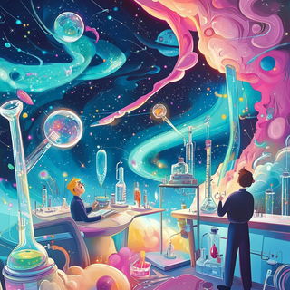 Mizukami Paper School style, Midjourney V6.1: editorial illustration for popular scientific magazine cover