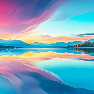 Mizukami Paper School style, Midjourney V6.1: realistic landscape photograph of quiet dawn