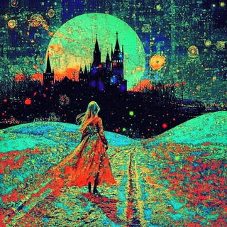 Plushchrome style, Midjourney V6.1: retro fairy-tale illustration