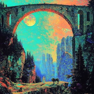 Plushchrome style, Midjourney V6.1: classical 18th-century oil painting