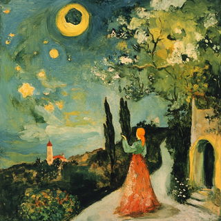 Stellavitra style, Midjourney V6.1: retro fairy-tale illustration