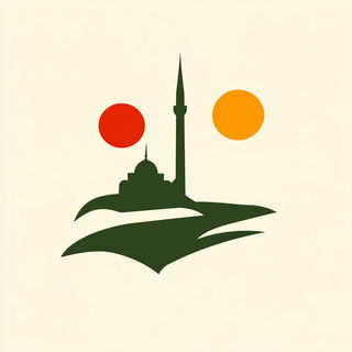 Stellavitra style, Midjourney V6.1: bold minimalist logo design for Istanbul city municipal services
