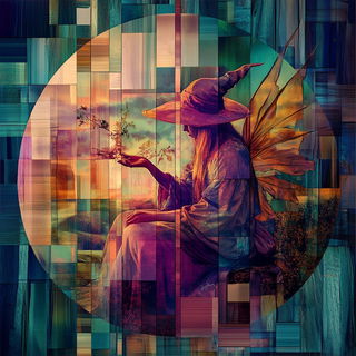 Stagvault style, Midjourney V6.1: retro fairy-tale illustration