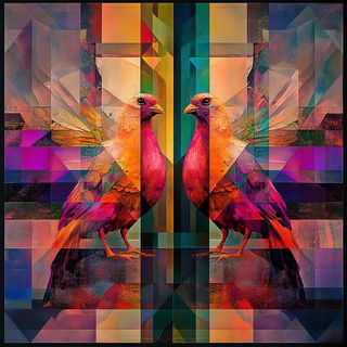 Stagvault style, Midjourney V6.1: traditional folk art