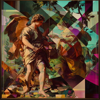 Stagvault style, Midjourney V6.1: classical 18th-century oil painting