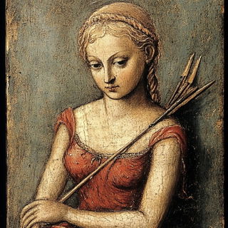 Vitrogild style, Midjourney V6.1: classical 18th-century oil painting