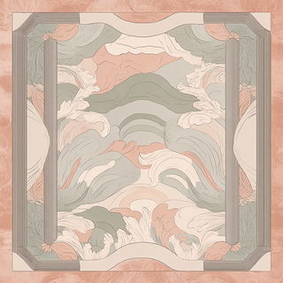 Jeweltoon Wildworlds style, Midjourney V6.1: creative pattern composition