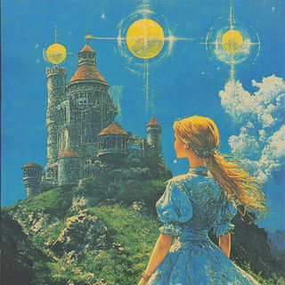 Terracurrent style, Midjourney V6.1: retro fairy-tale illustration