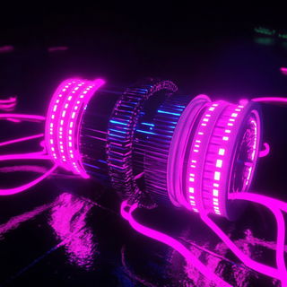 Rounded Chromatopia style, Midjourney V6.1: abstract 3D render