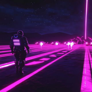 Rounded Chromatopia style, Midjourney V6.1: cinematic shot from sci-fi movie