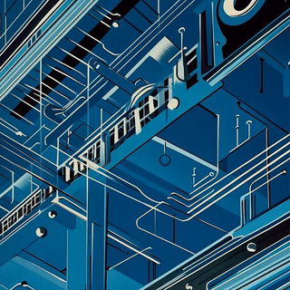 Berrysun Parterre style, Midjourney V6.1: technical infrastructure blueprint schematics