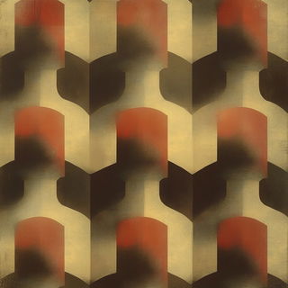 Coralgrid Equine style, Midjourney V6.1: creative pattern composition