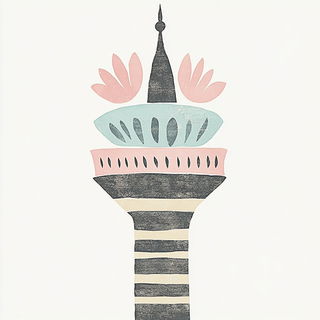 Verdigris Barkism style, Midjourney V6.1: bold minimalist logo design for Istanbul city municipal services