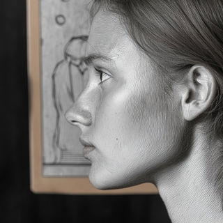 Siltlight style, Midjourney V6.1: photographic portrait of female protagonist
