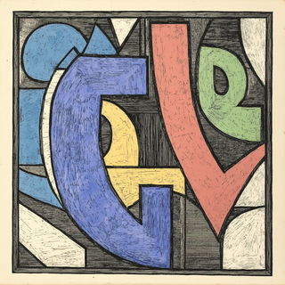 Siltlight style, Midjourney V6.1: typographic composition with large letters