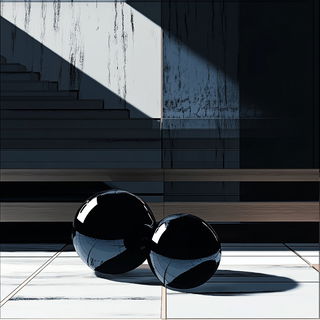 Rainclad style, Midjourney V6.1: abstract 3D render
