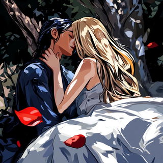 Rainclad style, Midjourney V6.1: retro fairy-tale illustration