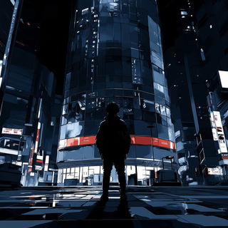 Rainclad style, Midjourney V6.1: cinematic shot from sci-fi movie