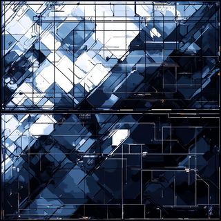 Rainclad style, Midjourney V6.1: technical infrastructure blueprint schematics