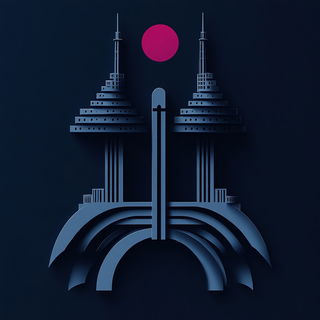 Hazeplain style, Midjourney V6.1: bold minimalist logo design for Istanbul city municipal services