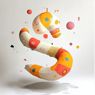 Stiltbrick Vanguard style, Midjourney V6.1: abstract 3D render