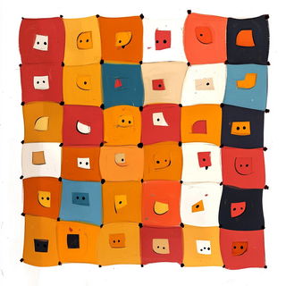 Stiltbrick Vanguard style, Midjourney V6.1: creative pattern composition