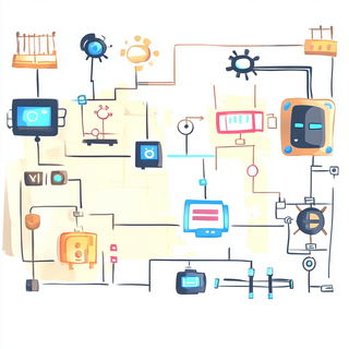 Stiltbrick Vanguard style, Midjourney V6.1: technical infrastructure blueprint schematics
