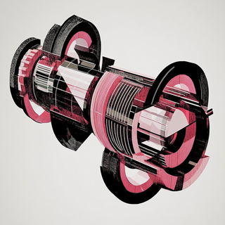 Impastrology style, Midjourney V6.1: abstract 3D render