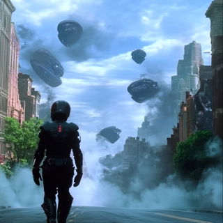 Silk Banner Pageantry style, Midjourney V6.1: cinematic shot from sci-fi movie