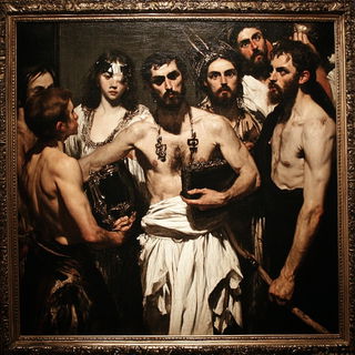 Prismotype style, Midjourney V6.1: classical 18th-century oil painting