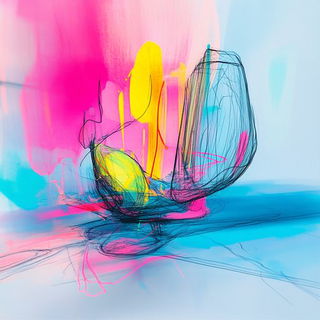 Navicrux style, Midjourney V6.1: abstract 3D render