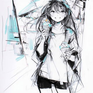 Navicrux style, Midjourney V6.1: black-and-white manga comic strip