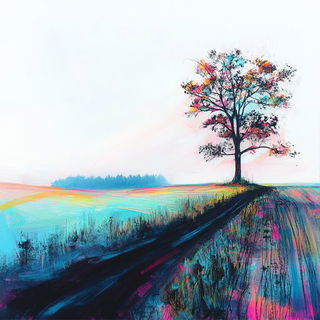 Navicrux style, Midjourney V6.1: realistic landscape photograph of quiet dawn