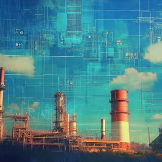 Orrery Green Printworks style, Midjourney V6.1: technical infrastructure blueprint schematics