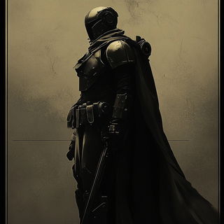 Collage Aeropolis style, Midjourney V6.1: concept art character design of retropunk steam knight