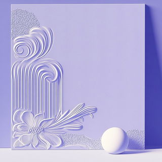 Chromarail style, Midjourney V6.1: abstract 3D render