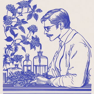 Chromarail style, Midjourney V6.1: editorial illustration for popular scientific magazine cover