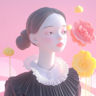 Cobaltmasque style, Midjourney V6.1: photographic portrait of female protagonist