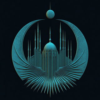 Lakewood Chromate style, Midjourney V6.1: bold minimalist logo design for Istanbul city municipal services
