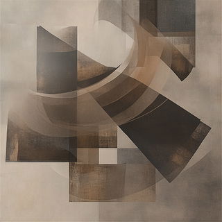 Osseoplateau style, Midjourney V6.1: abstract 3D render