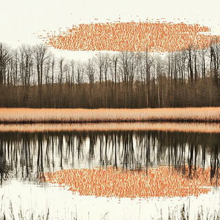 Citadel Blazon style, Midjourney V6.1: realistic landscape photograph of quiet dawn