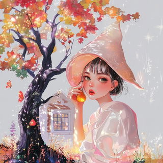 Chiaroscuro Scalework style, Midjourney V6.1: retro fairy-tale illustration