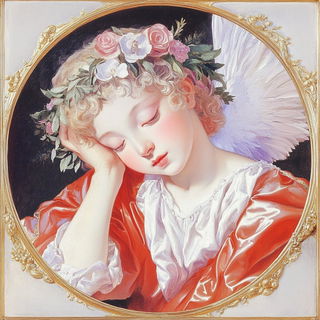 Chiaroscuro Scalework style, Midjourney V6.1: classical 18th-century oil painting