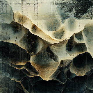 Gaze Shards style, Midjourney V6.1: abstract 3D render