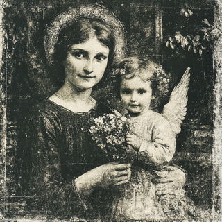 Cosmopera style, Midjourney V6.1: classical 18th-century oil painting