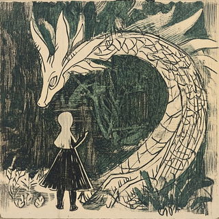 Porthole Behemoths style, Midjourney V6.1: retro fairy-tale illustration