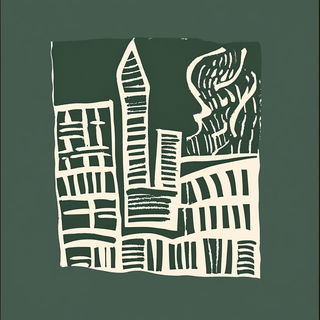 Porthole Behemoths style, Midjourney V6.1: bold minimalist logo design for Istanbul city municipal services