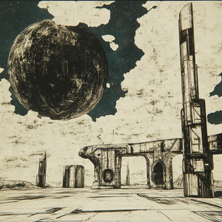 Porthole Behemoths style, Midjourney V6.1: cinematic shot from sci-fi movie