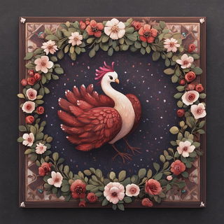 Morrowclay Collective style, Midjourney V6.1: traditional folk art